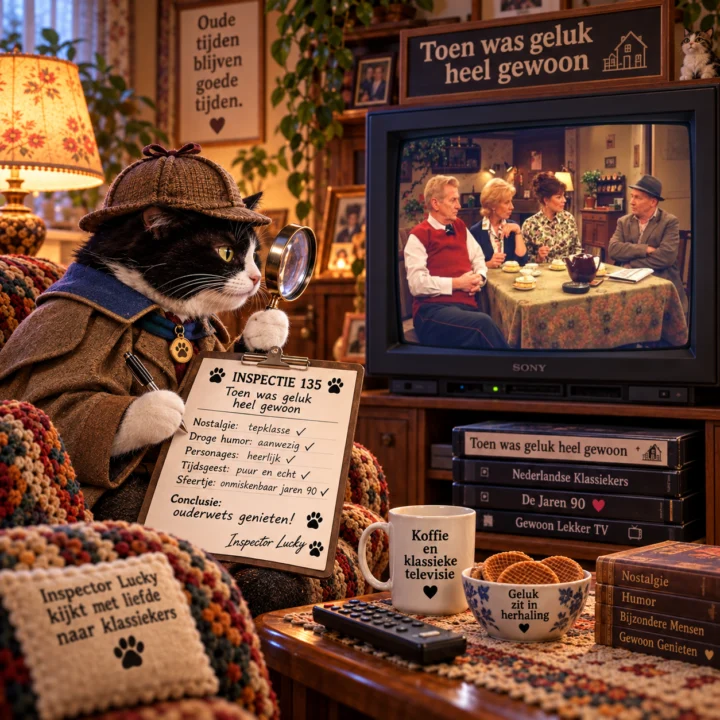 Inspector Lucky onderzoekt de nieuwste zaak